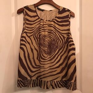 Silk ‘Thumbprint’ Tank